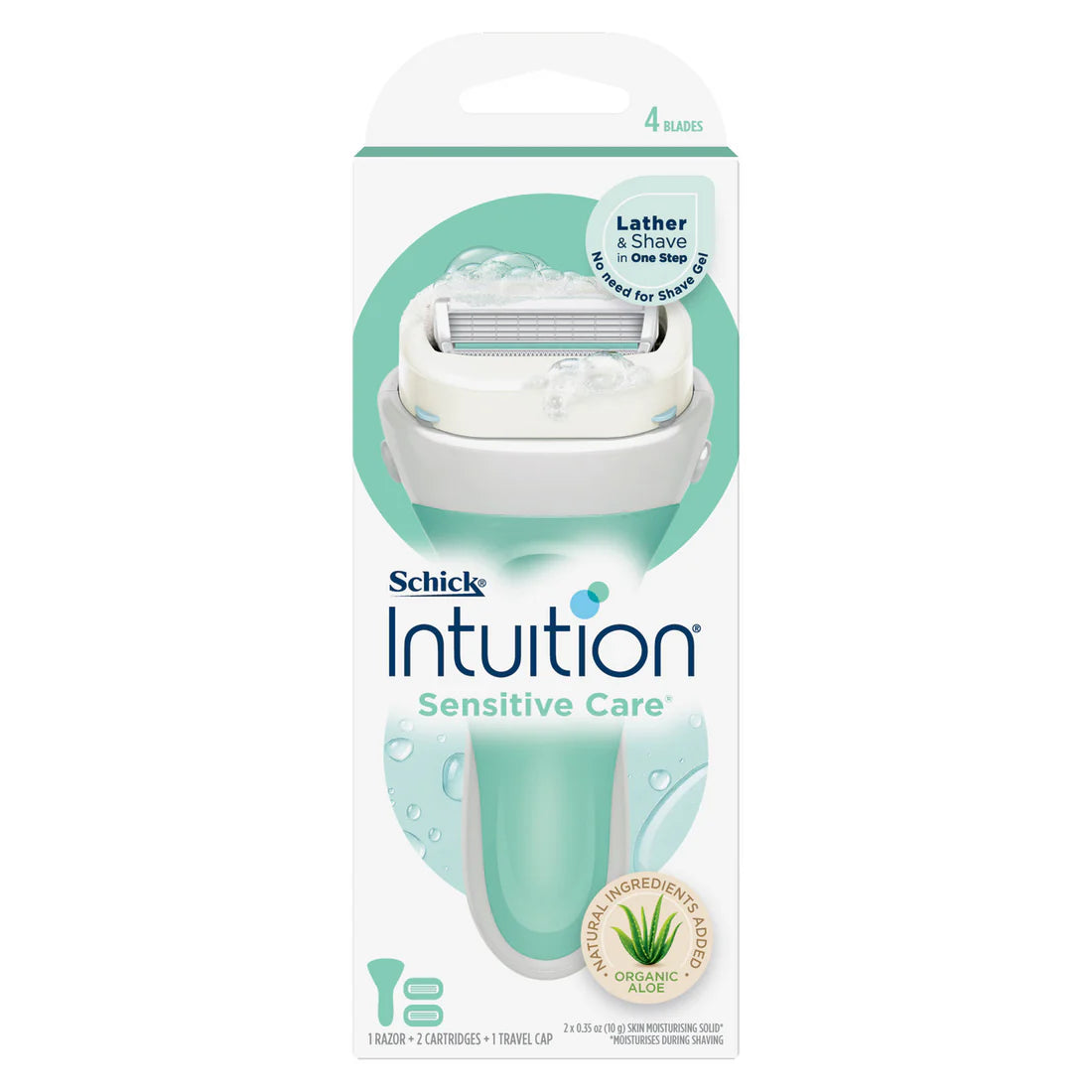 Intuition Pure Nourishment Razor ماكينة الحلاقة المغذية النقية من شيك