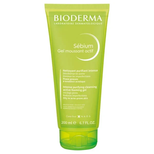 Bioderma Sebium Gel Moussant Actif 200ml