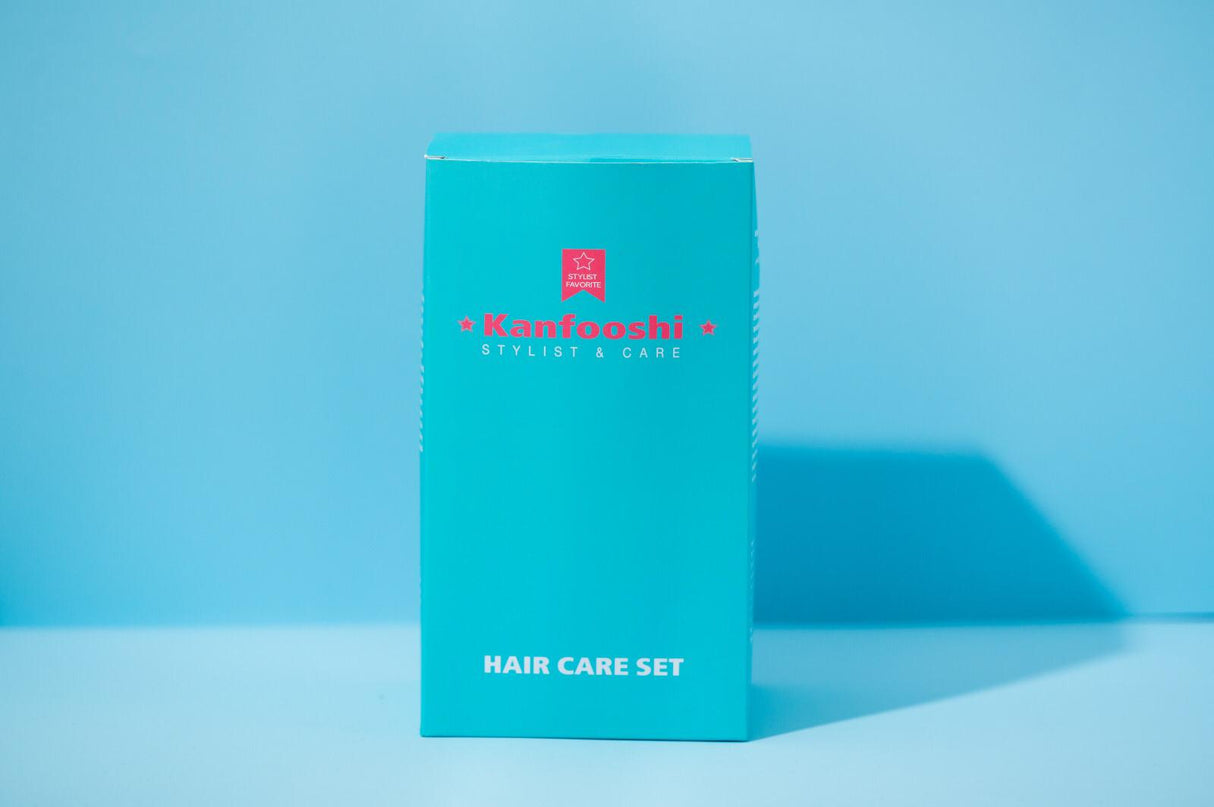 مجموعة كنفوشي لكل انواع الشعر مع فرشاة هدية Kanfooshi