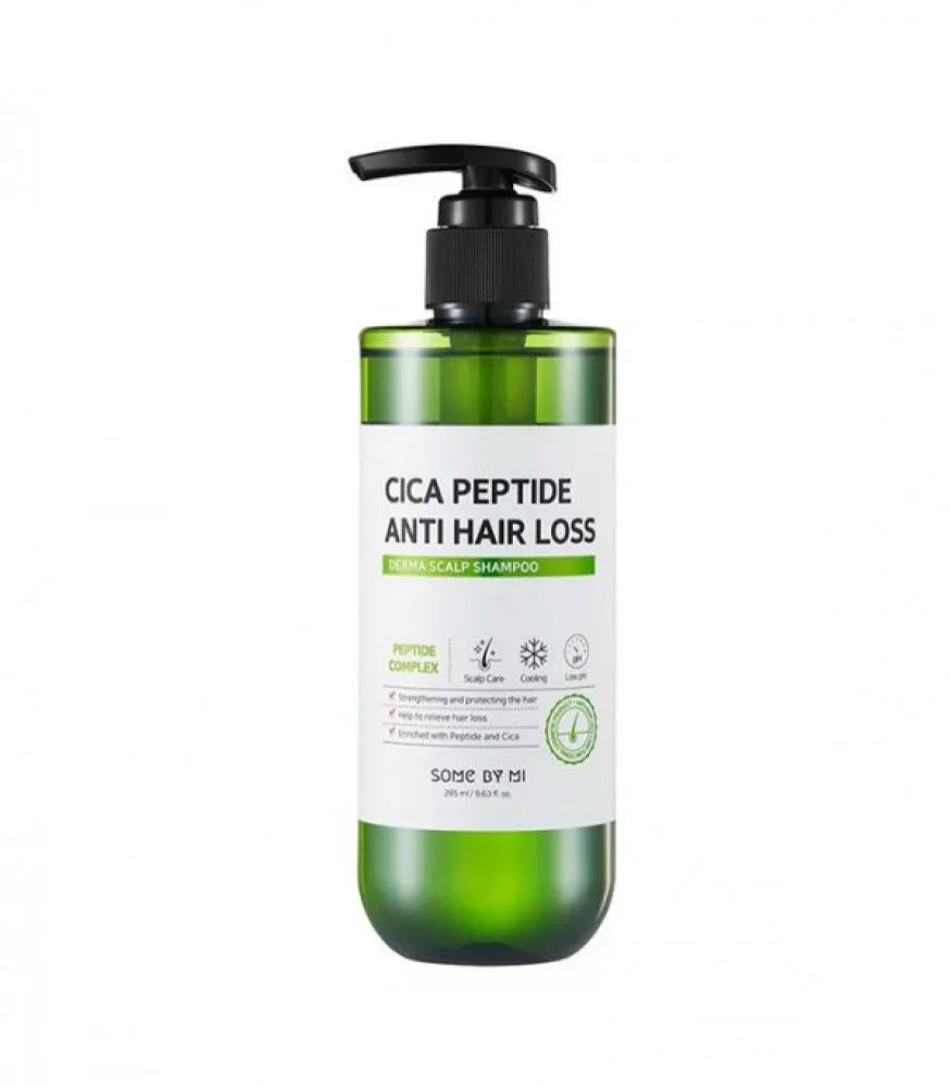Some By Mi Cica Peptide Derma Anti Hair Loss Shampoo 285ml شامبو ديرما المضاد لتساقط الشعر من سوم باي مي
