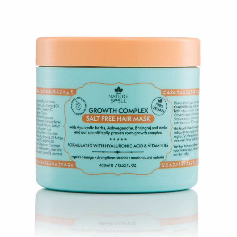 Nature Spell قناع نمو الشعر الخالي من الأملاح 400 مل