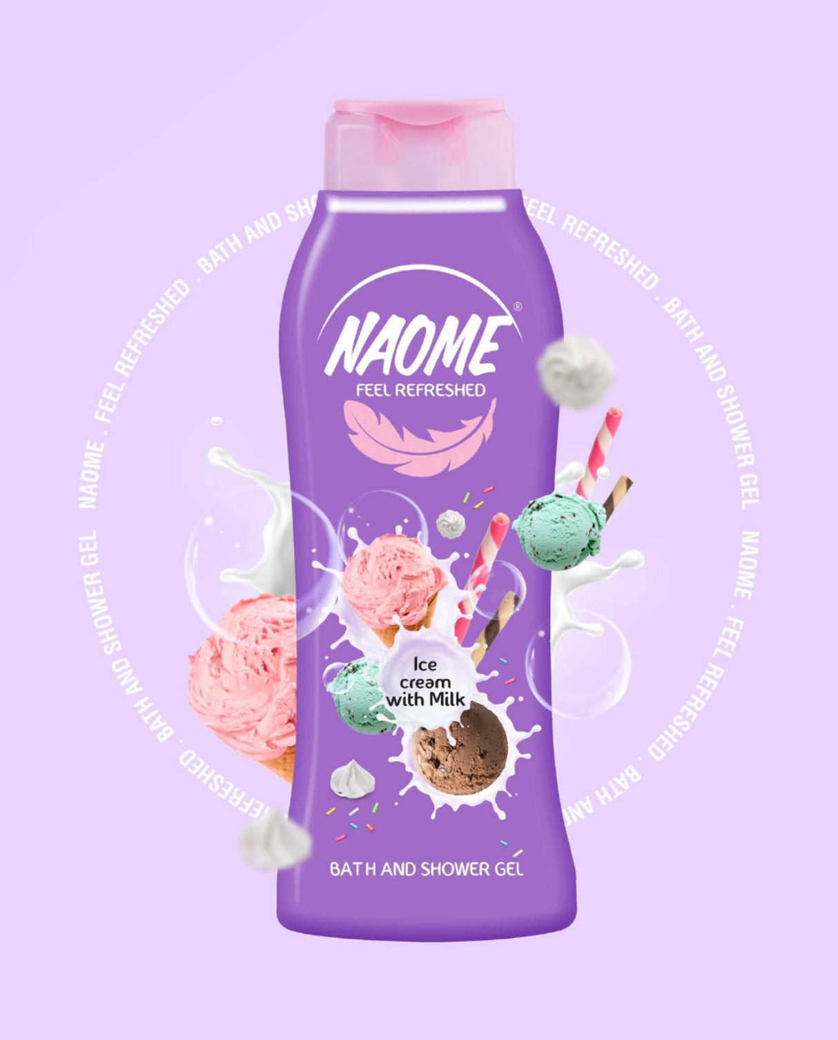Naome Feel Refreshed Bath and Shower Gel