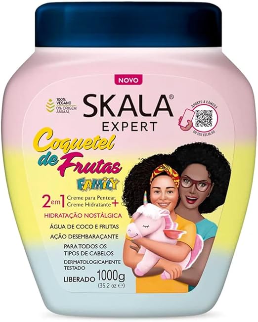 Skala Coquetel de Frutas Hair Cream, 1000 g