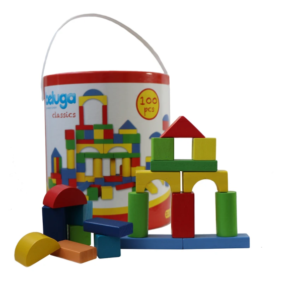 مكعبات بناء beluga classics 100 pcs