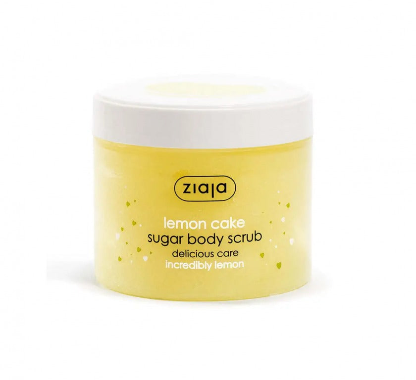 Ziaja مقشر الجسم بالسكر وكعكة الليمون 300 مل