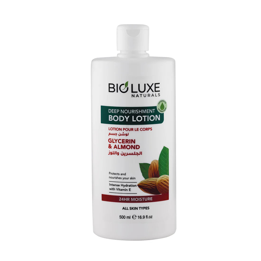 Bioluxe Glycerin & Almond Deep Nourishment Body Lotion