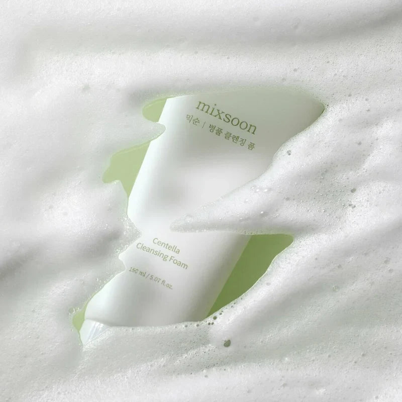 MIXSOON Centella Cleansing Foam 150ml غسول رغوي بمادة السانتيلا