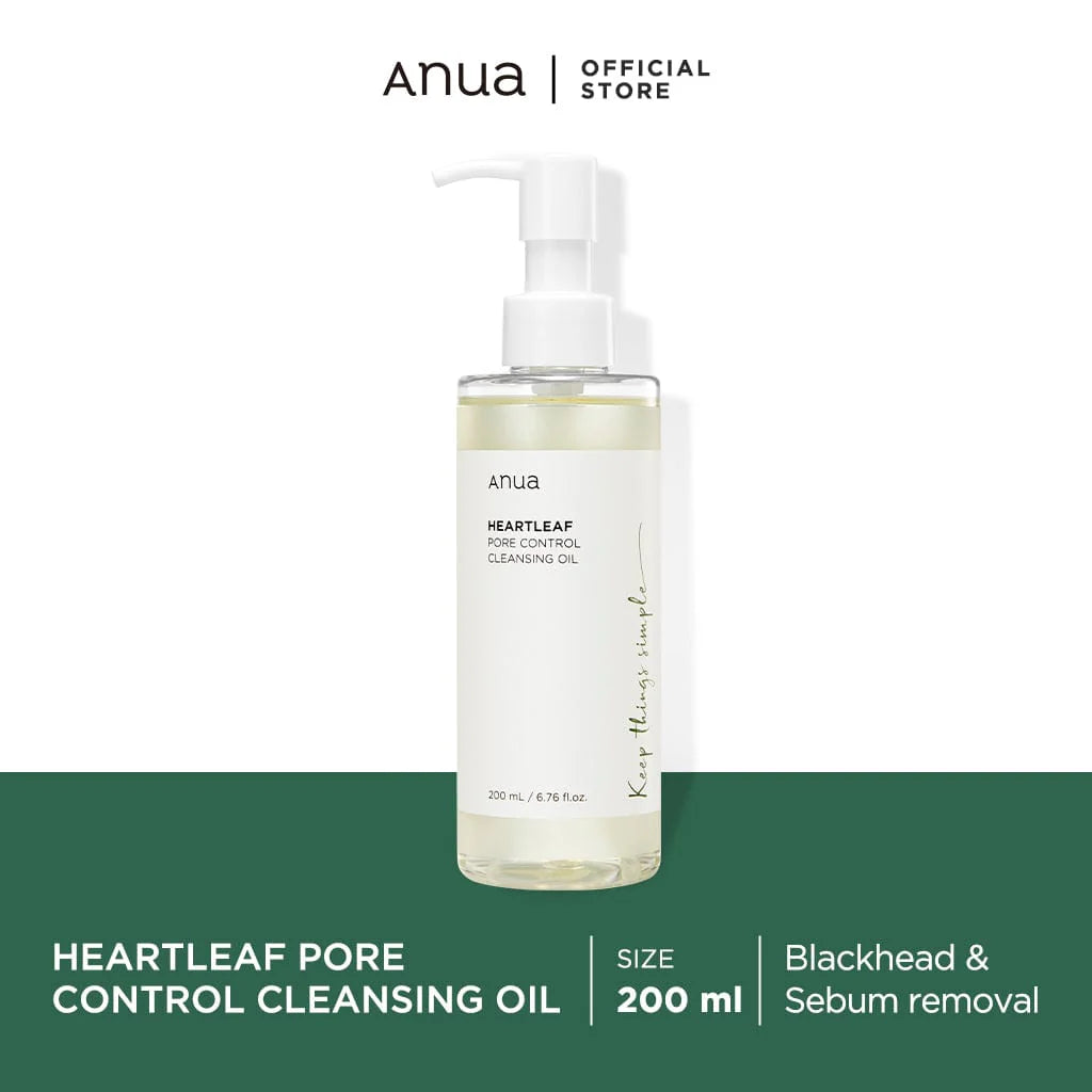 HEARTLEAF PORE CONTROL CLEANSING OIL | ANUA غسول زيتي من انوا