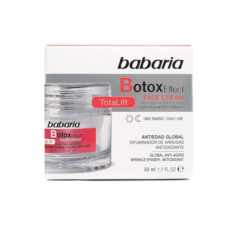 Babaria كريم الوجه المضاد للشيخوخة بتأثير البوتوكس 50 مل