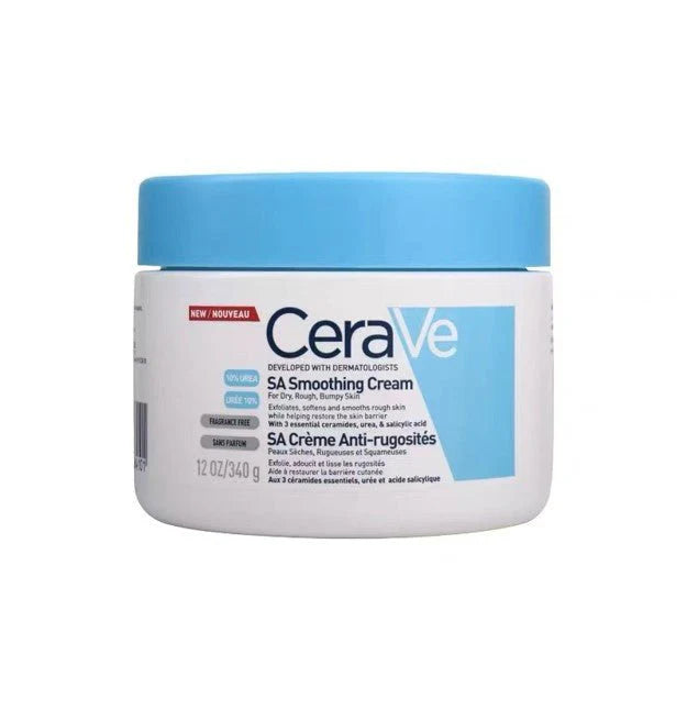 CeraVe SA Smoothing Cream with Salicylic Acid for Dry, Rough & Bumpy Skin 340g
