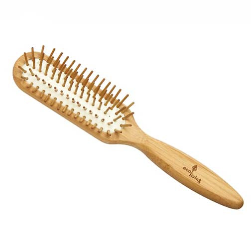 Bamboo Hairbrush - With Wooden Pins