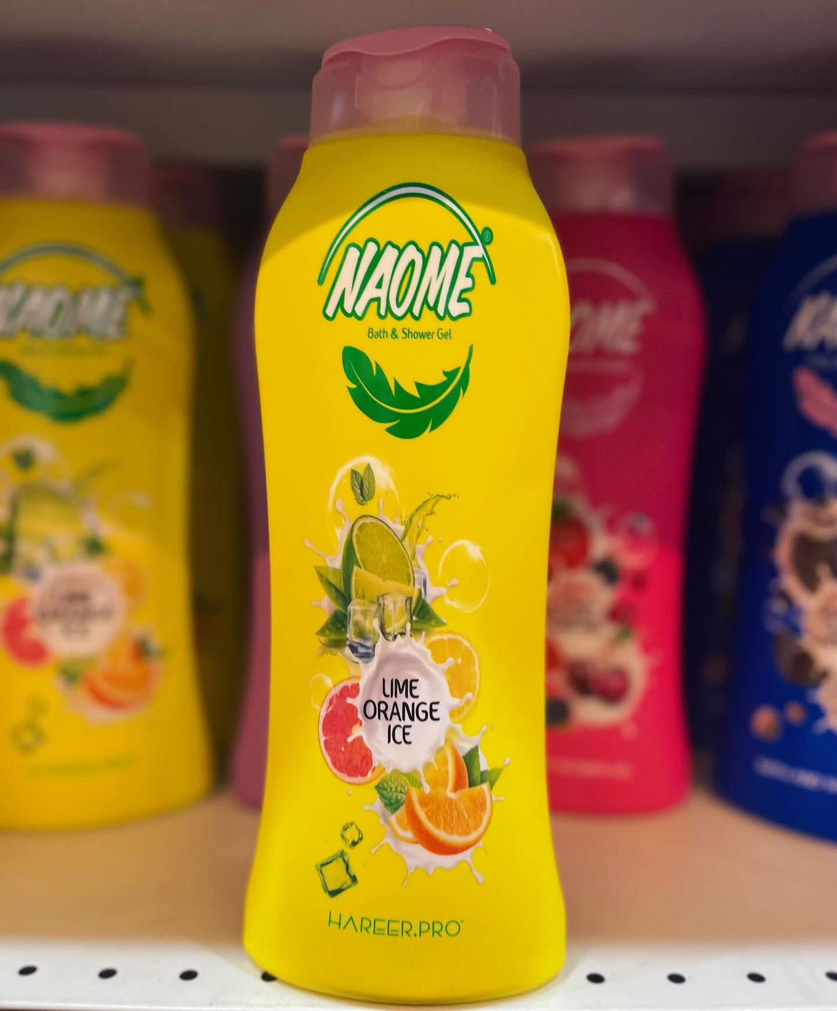 Naome Lime Orange Ice Bath & Shower Gel.