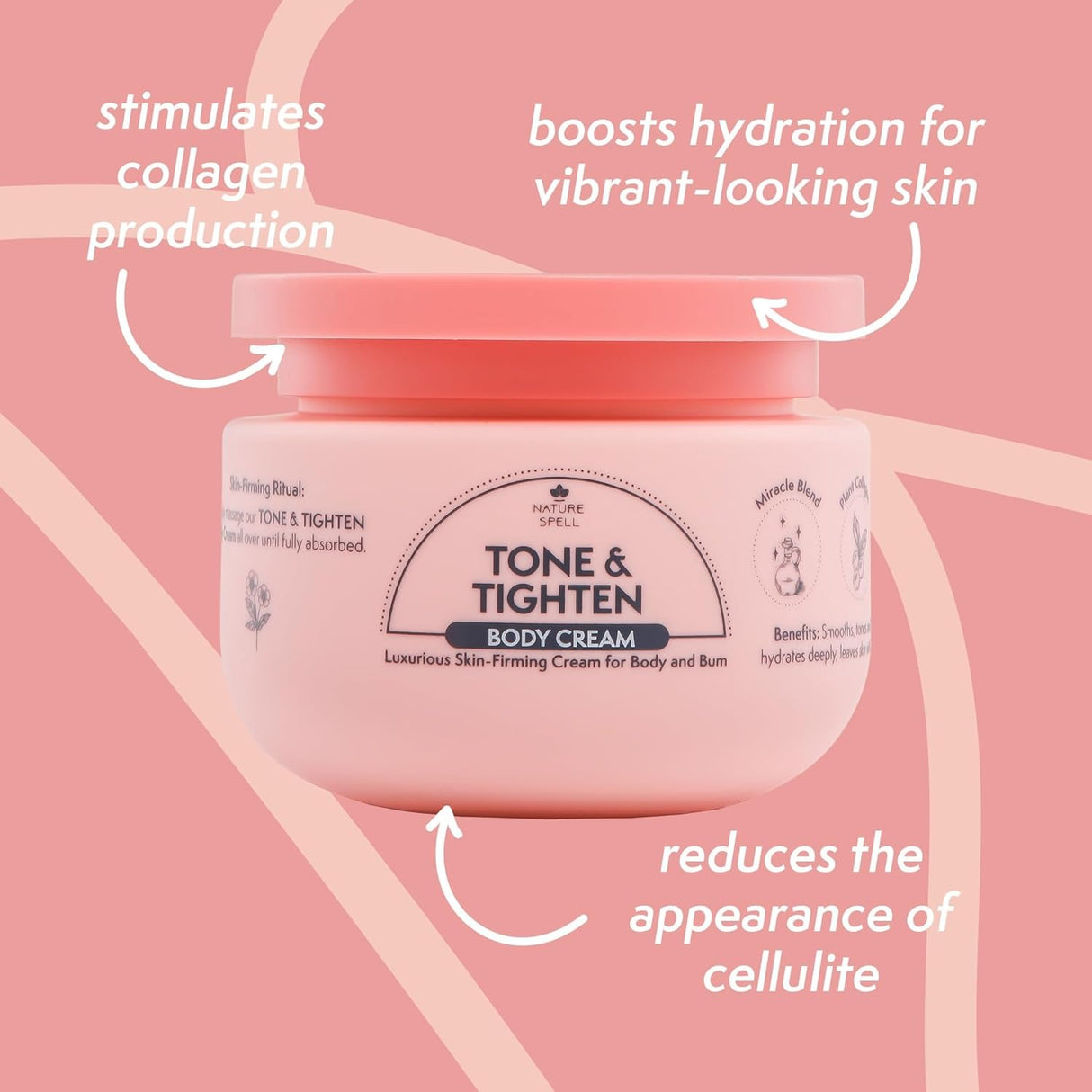 Nature Spell كريم شد وتقوية الجسم 250 مل