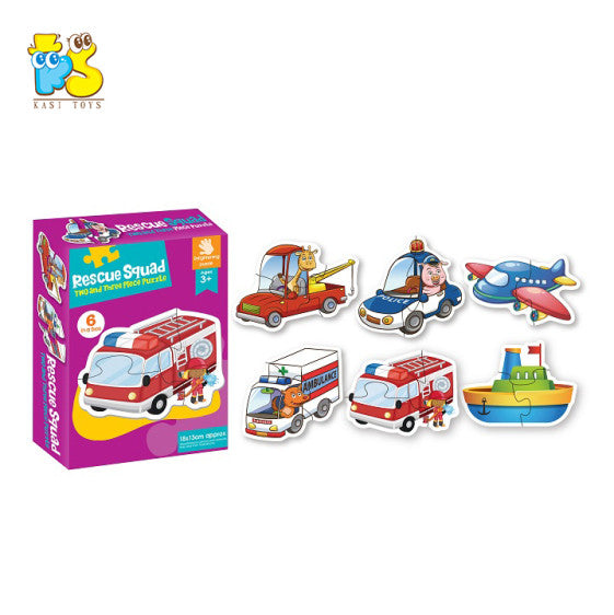 بزل فرق الإنقاذ Rescue Squads Puzzle