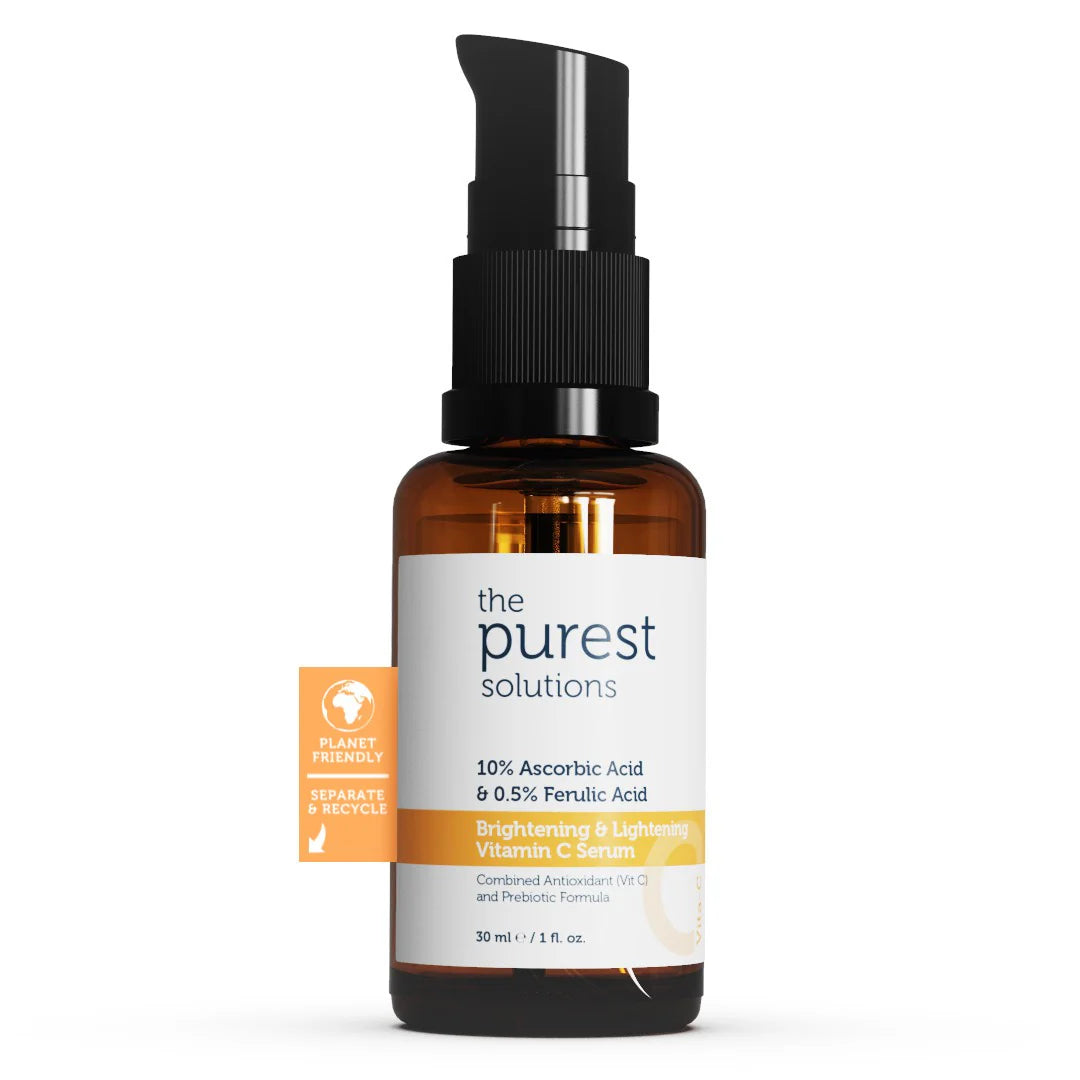The Purest Solutions Brightening & Lightening Vitamin C Serum 30 Ml سيروم فيتامين سي للتفتيح