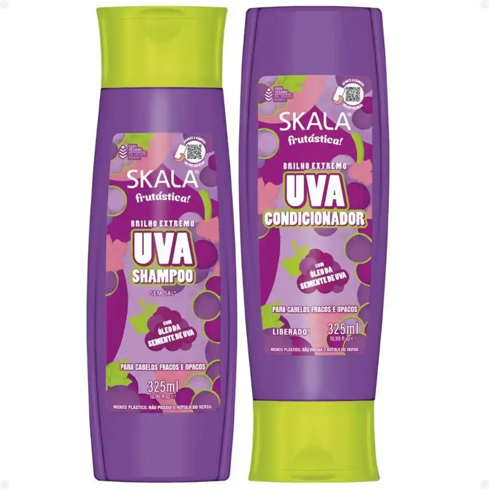 Skala Frutástica Uva Shampoo & Conditioner 325ml