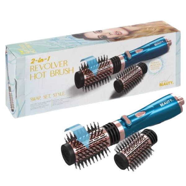 CORTEX 2IN1 REVOLVER HOT BRUSH كورتكس بيوتي فرشاة حرارية متعددة الاتجاهات