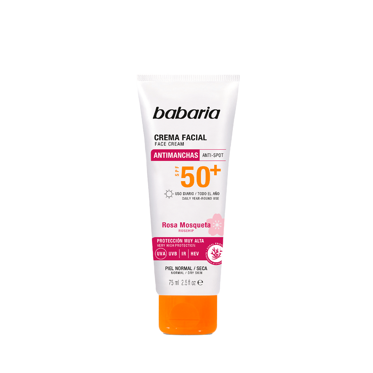 Babaria Face Cream Anti-spot SPF50+