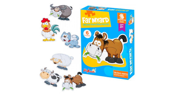بزل المزرعة Farmyard Puzzle