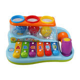 The xylophone of enlightenment (Tricolor ball/percussion)" آلة الساكسوفون الموسيقية