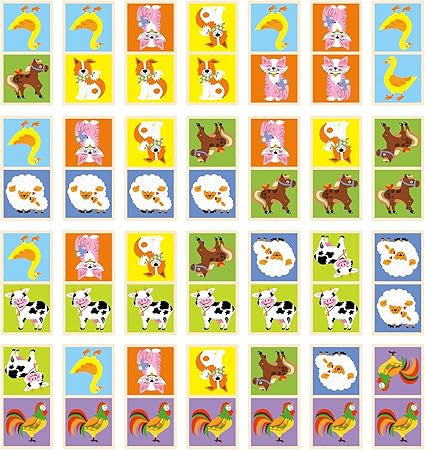 Dominoes - Farm Animals - VG51306 - دومينو حيوانات المزرعة