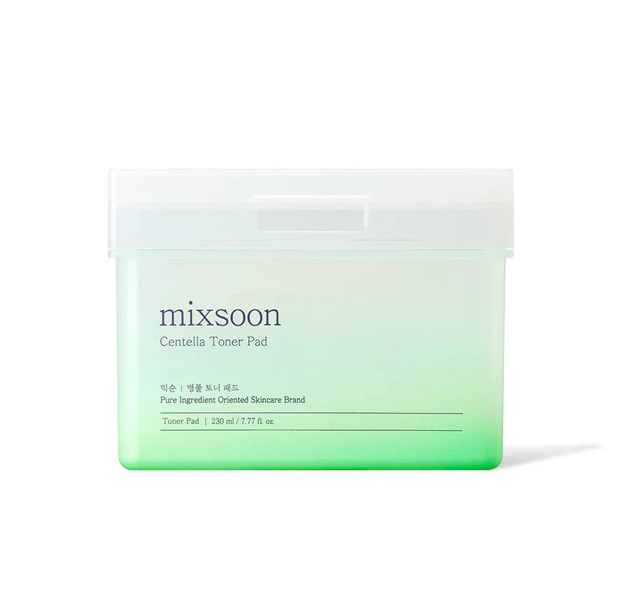 MIXSOON Bean Toner Pad وسائد التونر المغلفة بالسانتيلا المهدئة