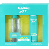 مجموعة REEBOK COOL YOUR BODY (EDT 100ML+DEODORANT 150ML)