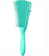 Scalp massage hairbrush and detangler