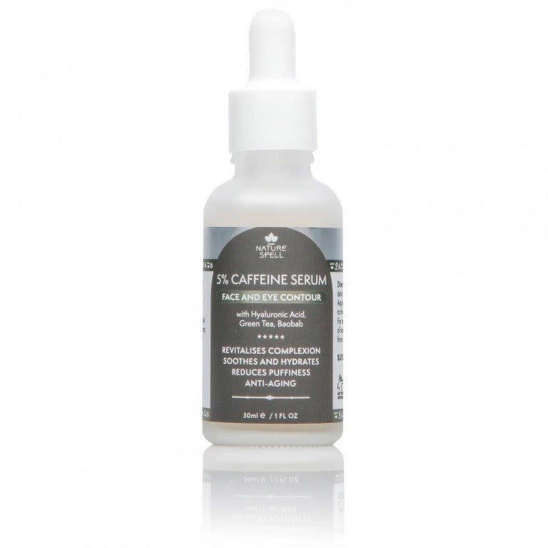 Nature Spell  سيروم 5% كافيين للوجه ومحيط العين 30 مل