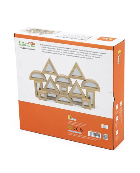 مجموعة مكعبات مرآة 24 قطعة / Mirror Blocks 24pcs Set