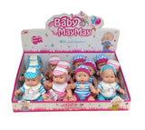 لعبة بيبي 36سم BABY MAYMAY VINYL DOLL